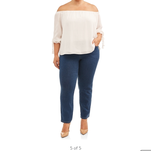 Catherines flat front essential pants.Slim leg - Picture 8 of 16